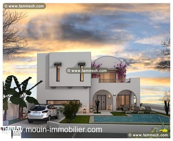 Villa Helene AV1611 Hammamet zone craxi