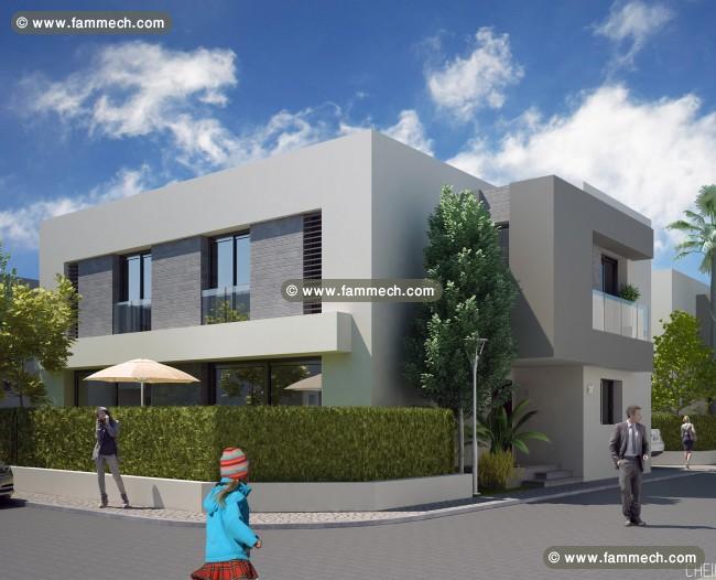 Villa jumelé Trés Haut Standing à Soukra