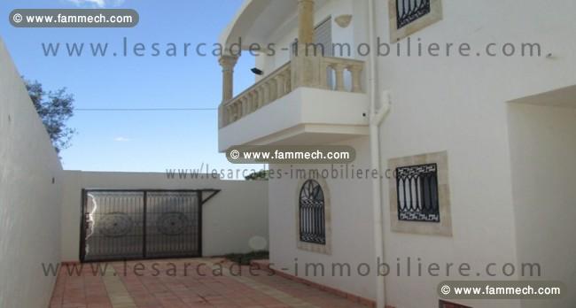 villa kinza zone craxi à 2 min de hammamet 