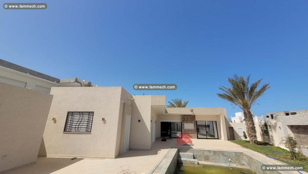 VILLA MEUBLÉE EN ZONE TOURISTIQUE DJERBA 