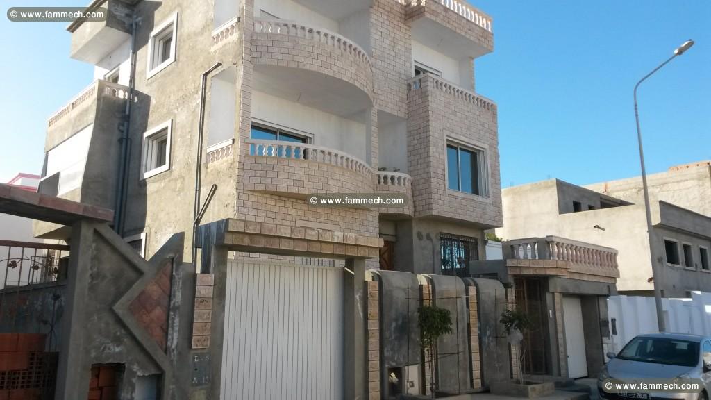 Villa neuve en RDC Plage Jehmi Borj-Cédria-Soliman