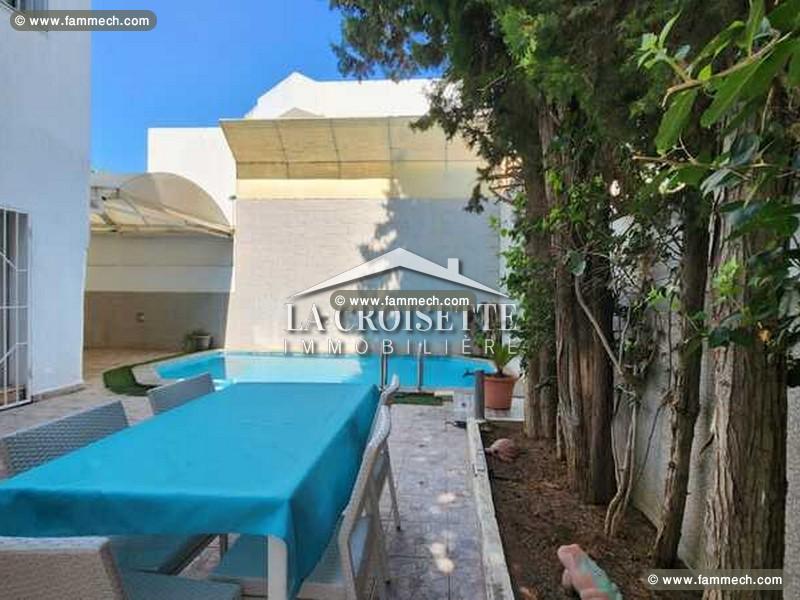 Villa S+3 avec piscine à La Marsa MVL1545