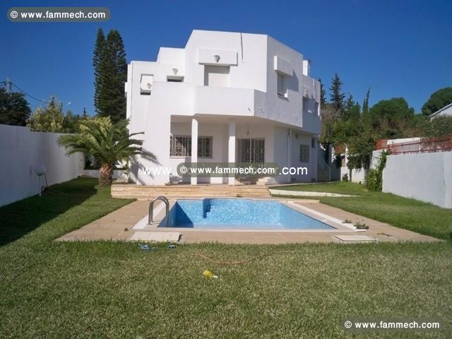 Villa Sourour ref AV921 Gammarth 