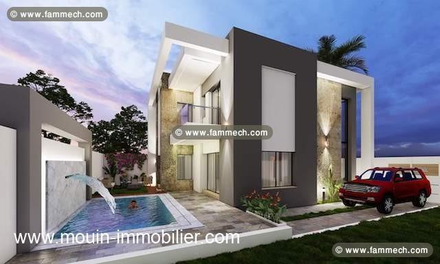 Villa Youri AV1580 Hammamet zone Craxi 