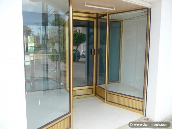 vitrine commerciale 