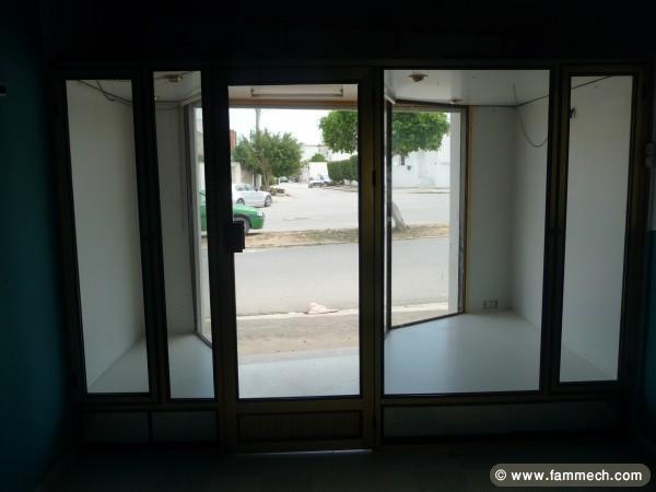 vitrine commerciale 