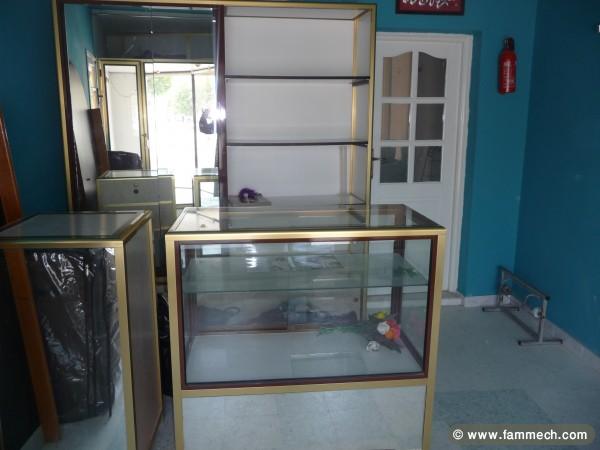 vitrine commerciale 