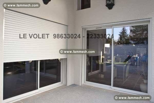 VOLET ROULANT EN ALUMINIUM OU PVC OU BOIS