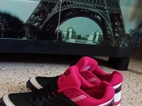 2 converse all star femme rouge et rose