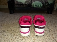 2 converse all star femme rouge et rose