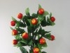 arbuste et bouquet de fleur artificielle 