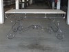 Vends buffet repose plat fer forge haut de gamme