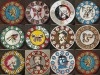 Horloges en mosaïque 
