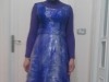 VETEMENT BONNE ETAT ROBE SOIREE SATINEE