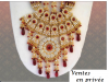 Vente parure indienne pour mariée sur commande