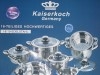 Batterie de cuisine 16 pieces inox 18 10 germany