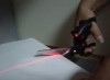 Ciseaux de coupe avec laser