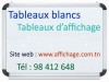 Tableau blanc tunisie