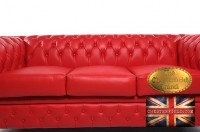 Canapé Original Rouge Chesterfield