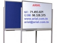 tableau d'affichage 1.50m x 1.00m