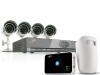 4 camera de surveillance+dvr+wifi+installation