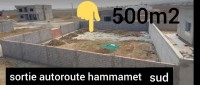 500 m² près de la sortie autoroute Hammamet Sud