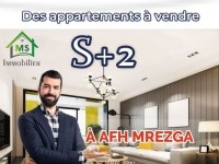 à vendre un appartement S+2 à AFH MREZGA 51333131