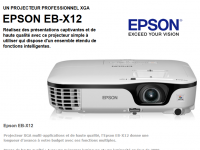 A vendre vidéoprojecteur Epson EB-X12 TRI-LCD