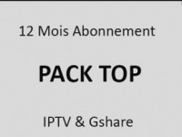 Abonnement Pack Top : iptv + Gshare