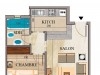 Appartement S+1,Ain Zaghouan