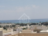 Appartement vue mer avec garage à Hammamet 