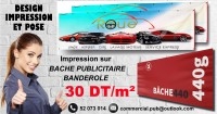 Banderole et bache publicitaire