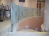 Cabine de douche ,porte et facade en verre .