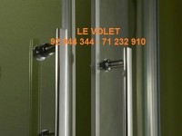 CABINE DE DOUCHE SUR MESURE LE VOLET