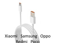 Câble charge rapide 120W Xiaomi Redmi et iphone 16