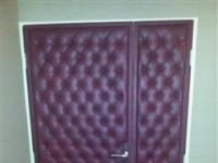 Capitonnage des portes 