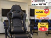 Chaise gamer tunisie livraison sur tout la tunisie