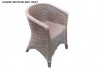 chaises et tables rotin en plastique