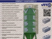 Compact Avantgarde 5.1 : Centrale a Béton Fixe
