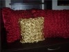 Coussins de décoration en satin
