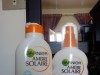 Crème solaire et lait Garnier