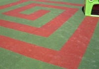 Dalle pour air des jeux et salle de sport