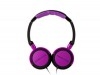 Deux casques Energy Sistem DJ 400 Black Violet