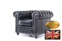 Fauteiul Original Chesterfield Noir