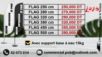 flag drapeau publicitaire oriflamme beach flag win