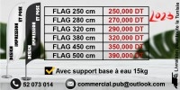 flag drapeau publicitaire oriflamme beach flag win