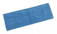 frange en microfibre bleu 