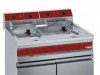 Friteuse électrique sur coffre 2 bac DIAMOND