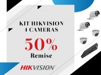 IST : KIT 4 CAMERAS HIKVISION 