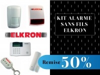 IST : KIT ALARME ELKRON SANS FIL  